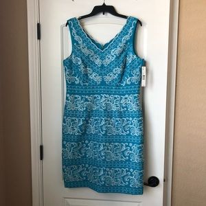 NWT Antonio Melani Embroidered Dress